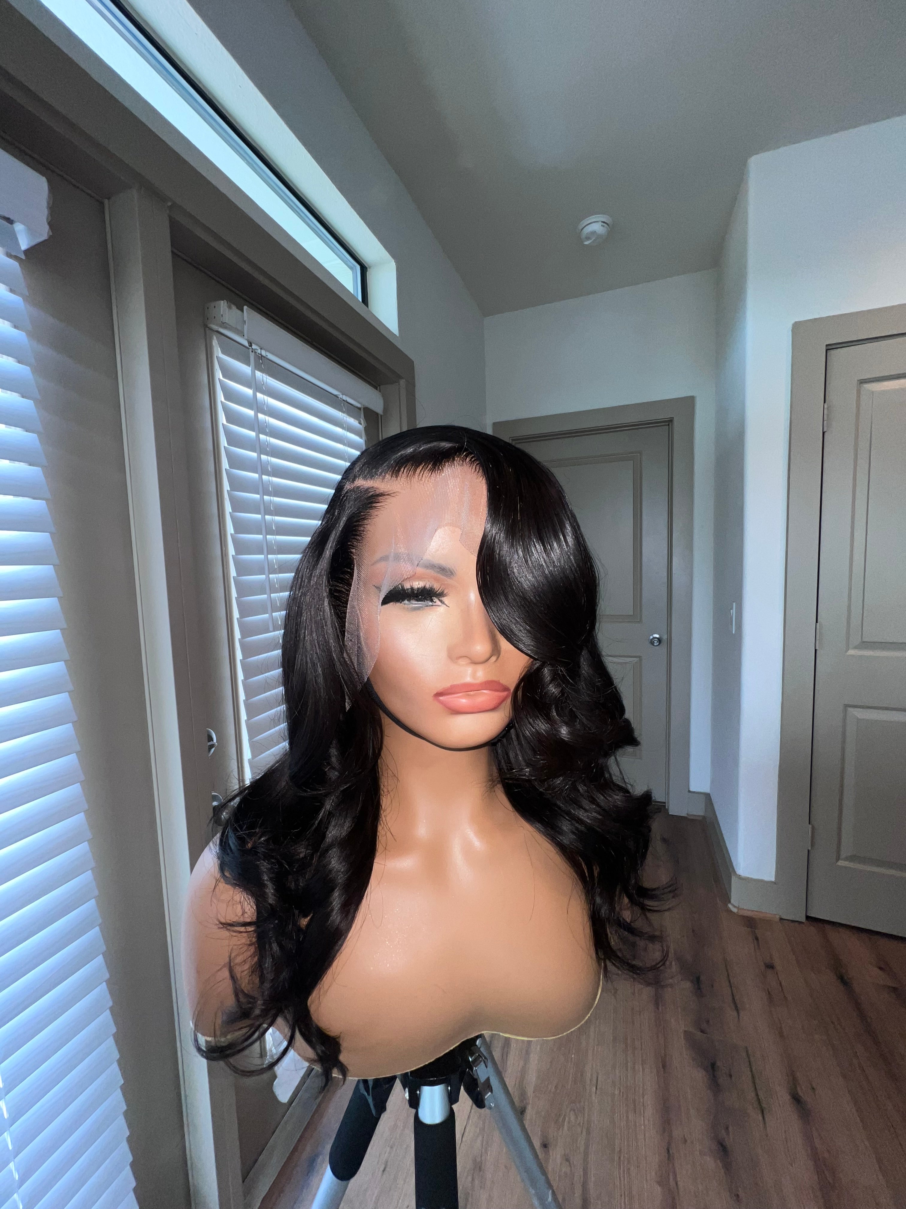 “ASHANTI” 13x4 16inch layered Wig