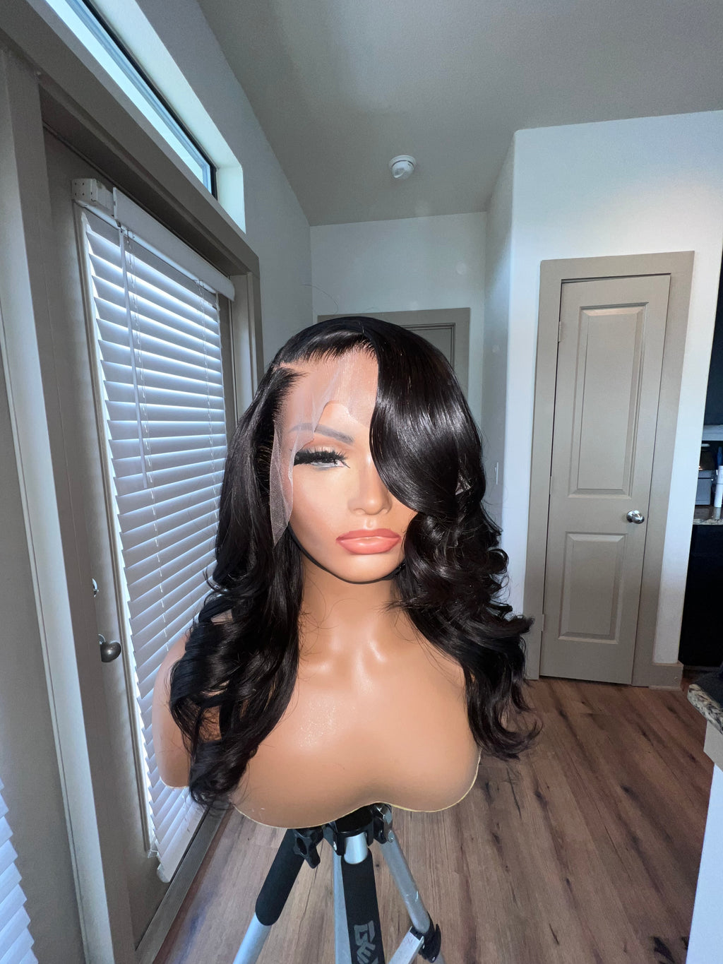 “ASHANTI” 13x4 16inch layered Wig